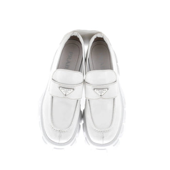 Prada Women'S Monolith Loafers Leather