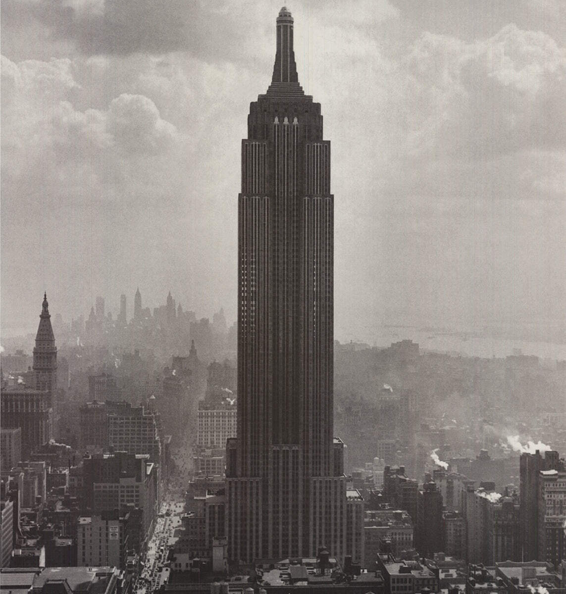 Artist Unknown Empire State Building " Offset Lithograph Photog