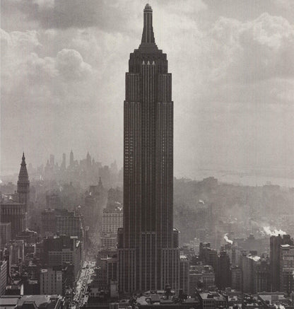 Artist Unknown Empire State Building " Offset Lithograph Photog