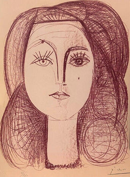 Pablo Picasso Lithograph Coa Signed In Pen Numbered In Pencil Limited