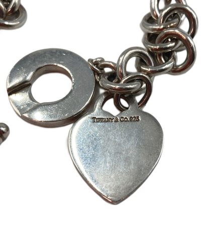 Tiffany & Co. Heart Tag Toggle Choker Necklace