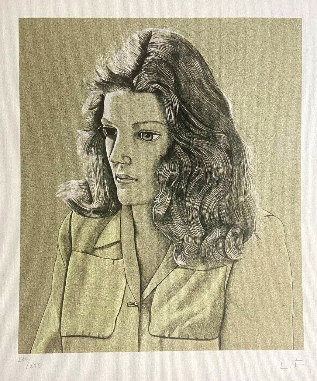 Lucian Freud Lithograph Signed Numbered
