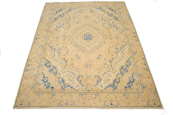 Antique Distressed Oriental Rug 9X12 Ft