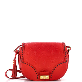 Louis Vuitton Junot Handbag Monogram Empreinte Leather