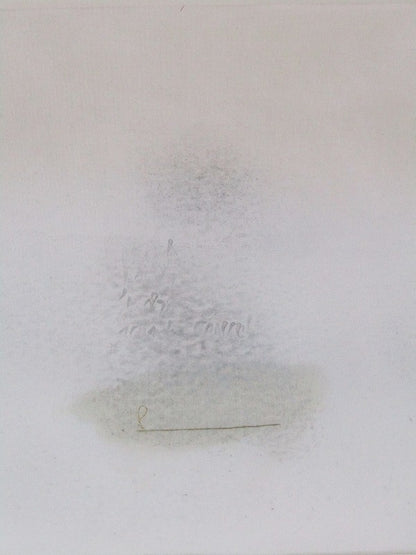 Guy Jaspar Original Oil & Varnish On Paper 1993 Untitled #93-15 Signed Abstract