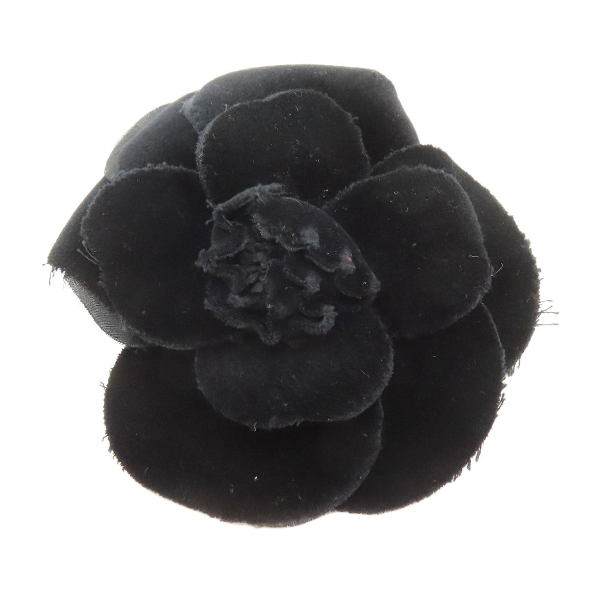 Velor CHANEL Camellia Corsage Brooch