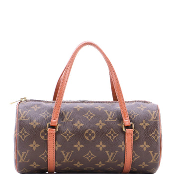 Louis Vuitton Papillon Handbag Monogram Canvas 26