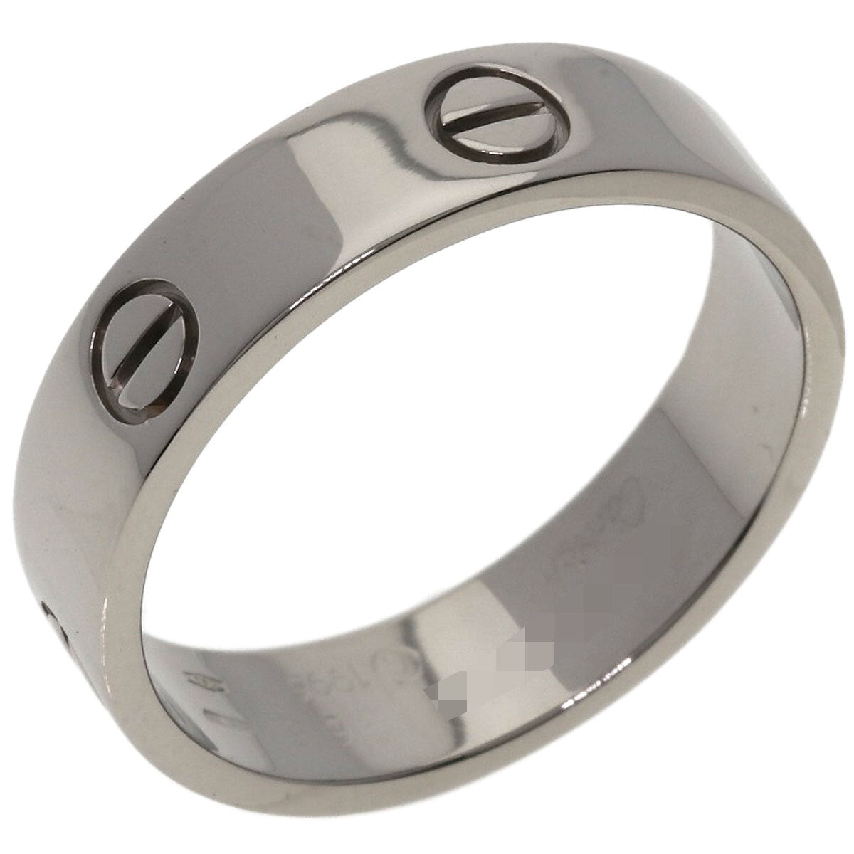 Cartier   Ring Love Ring K18 White Gold