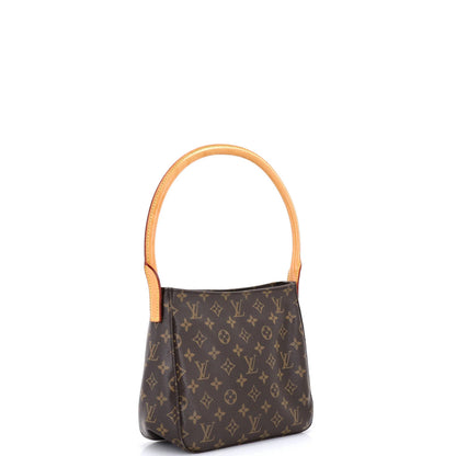 Louis Vuitton Looping Handbag Monogram Canvas Mm