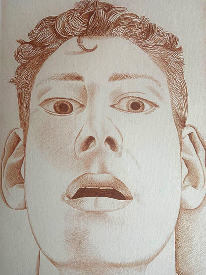 Lucian Freud Lithograph Coa Hand-Numbered Signed Limited 275Ex