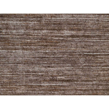 8'1"X10'1" Brown Modern Design Hand Loomed Indoor Outdoor Oriental Rug