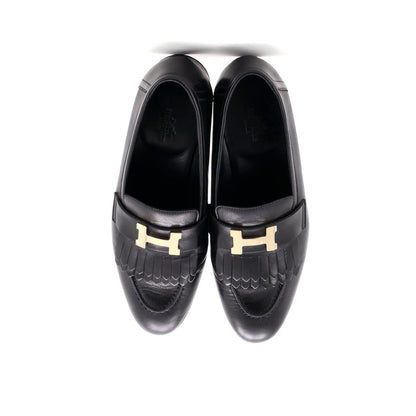 Hermes Women'S Royal Loafers Leather