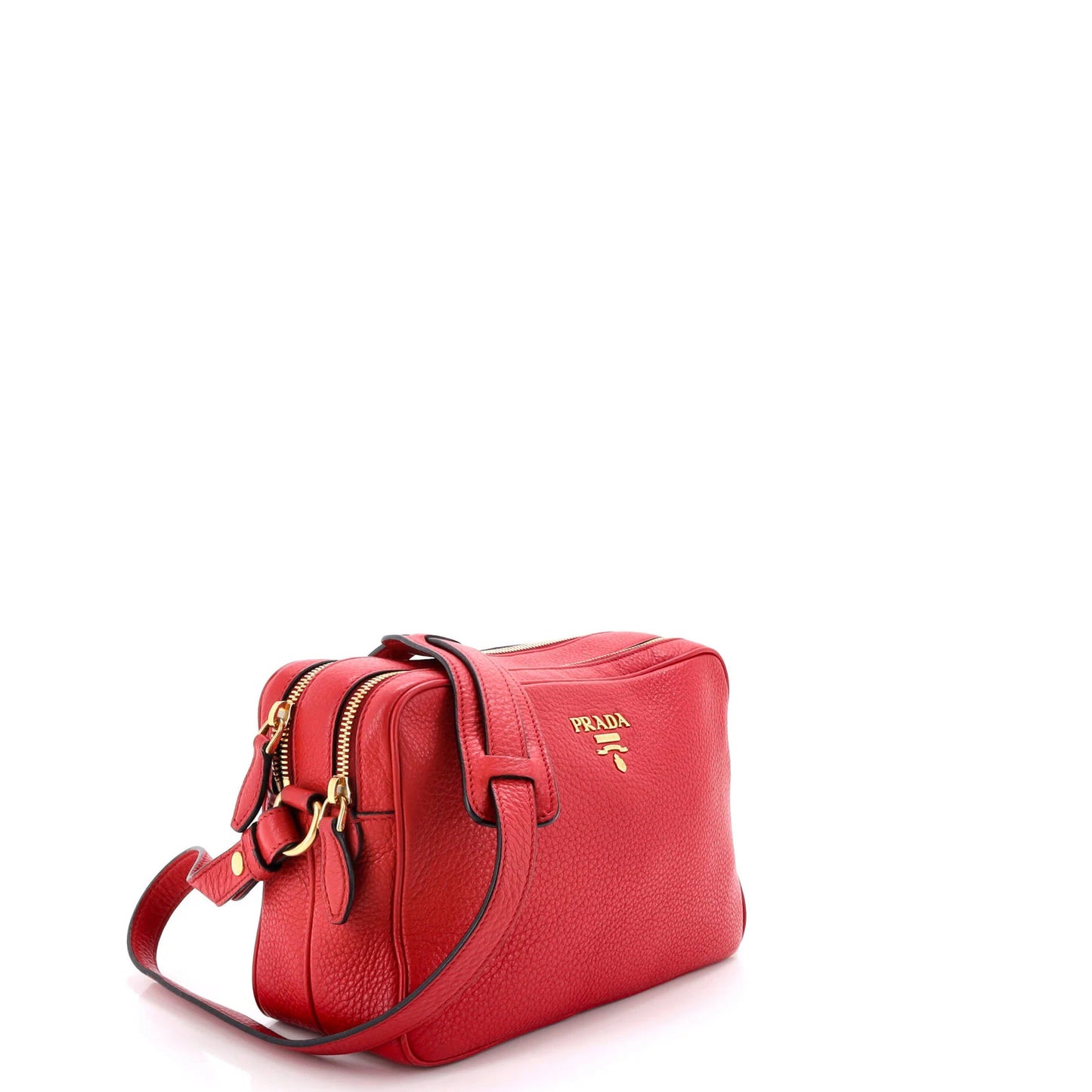 Prada Double Zip Camera Bag Vitello Phenix Medium