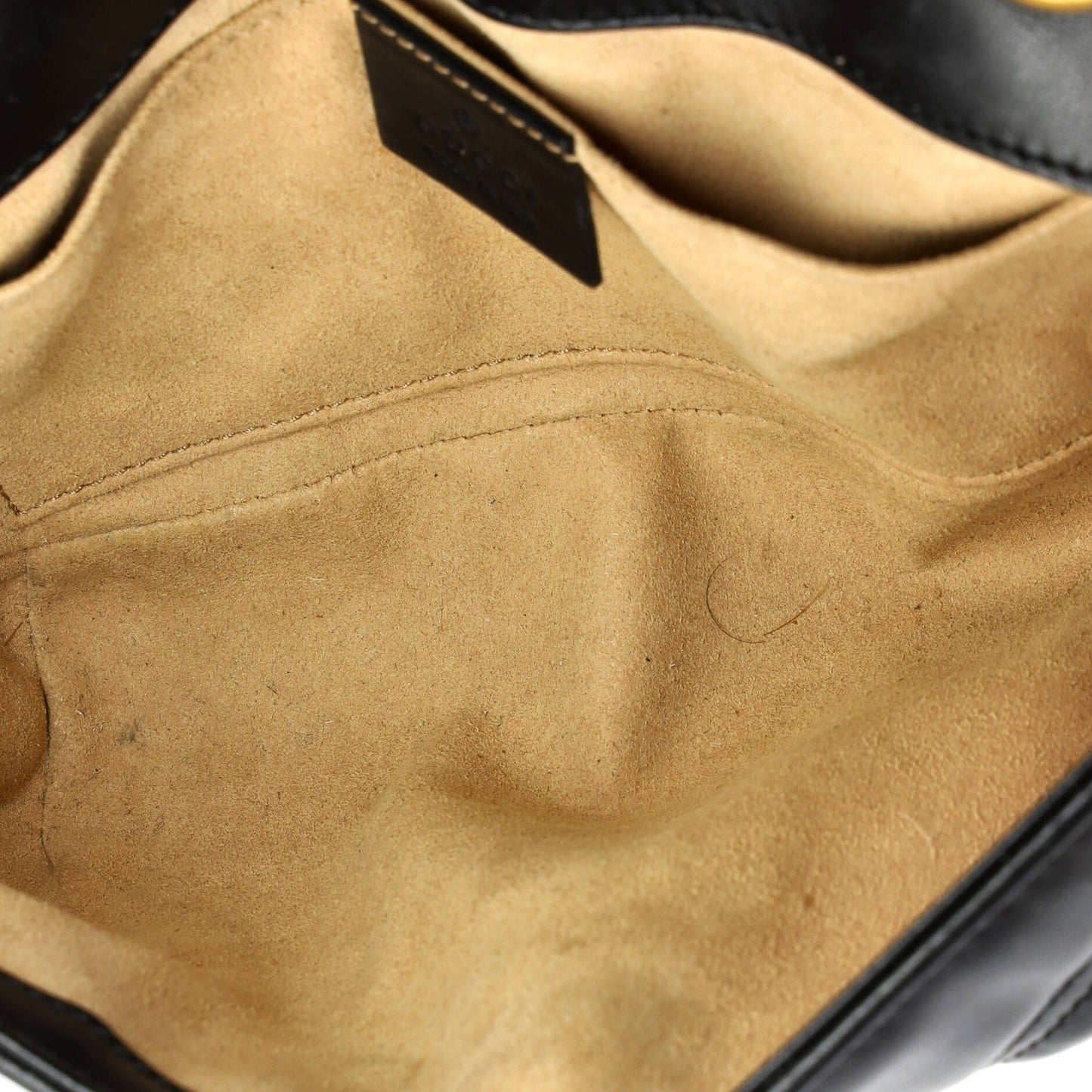 Gucci Gg Marmont Flap Bag Matelasse Leather Small