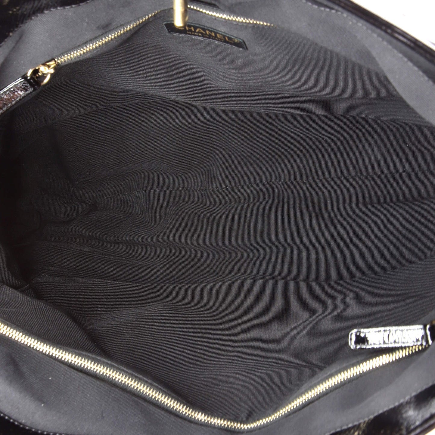 Chanel 31 Shopping Bag Quilted Printed Puffy Leather Xl