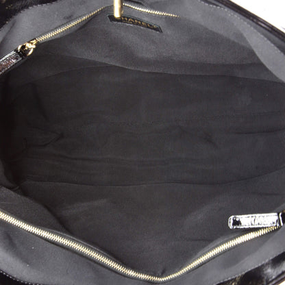 Chanel 31 Shopping Bag Quilted Printed Puffy Leather Xl