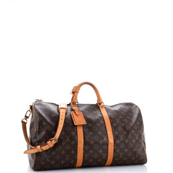 Louis Vuitton Keepall Bandouliere Bag Monogram Canvas 50