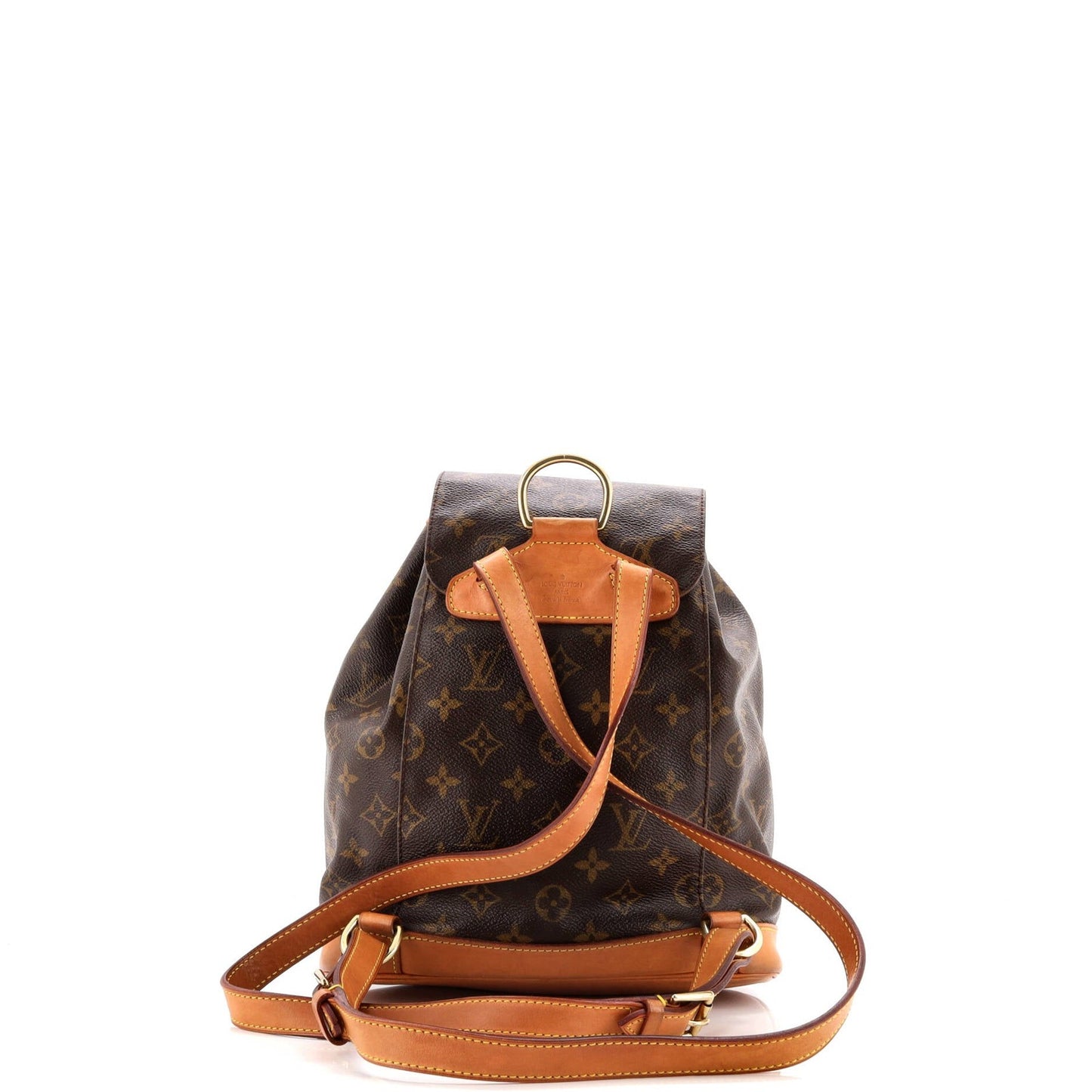 Louis Vuitton Vintage Montsouris Backpack Monogram Canvas Mm