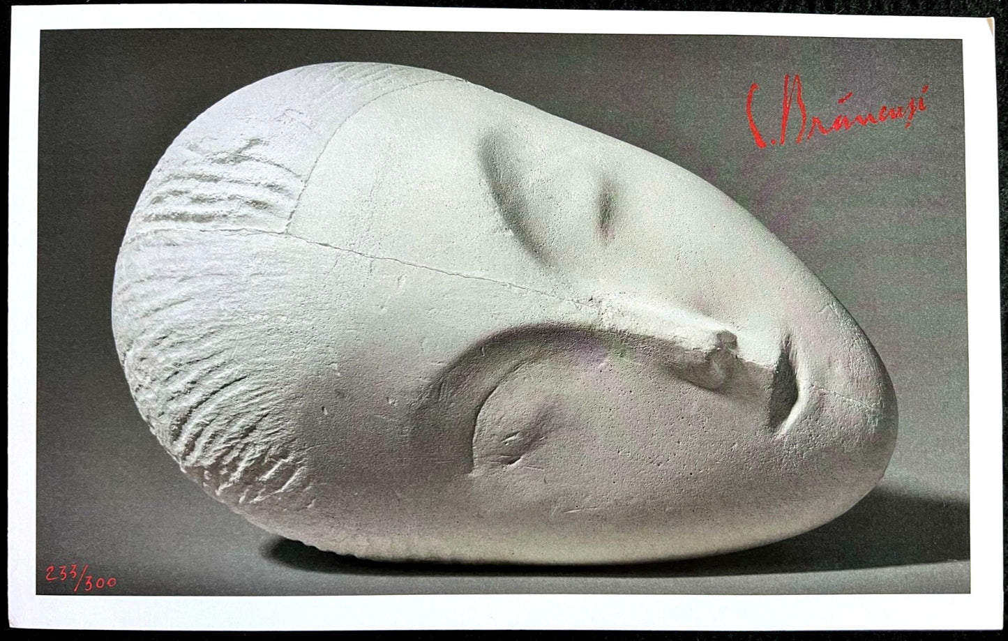 Constantin Brancusi Photograph ''Muse Endormie'' 300 Ex For The Centenary Ny