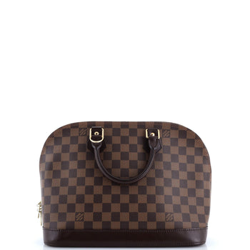 Louis Vuitton Vintage Alma Handbag Damier Pm