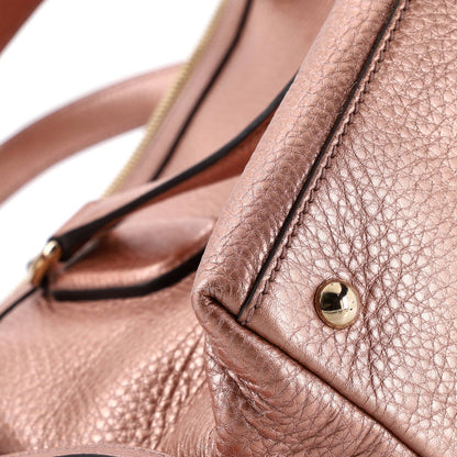 Gucci Soho Convertible Soft Top Handle Bag Leather