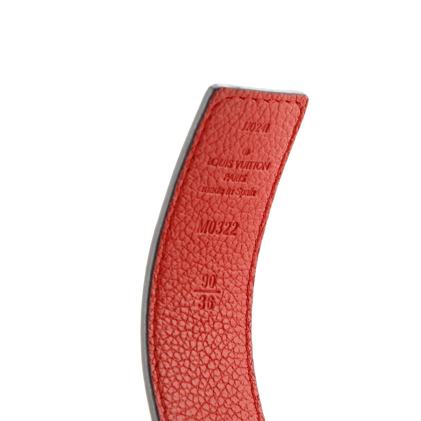 Louis Vuitton Lv Initiales Belt Monogram Canvas Thin