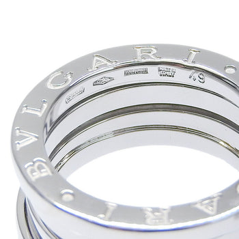 BVLGARI B-ZERO1 ring 3 bands K18WG #49 white gold