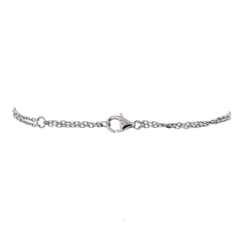 Cartier 2 Diamonds Love Bracelet 18K White Gold With Diamonds