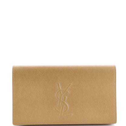 Saint Laurent Belle De Jour Clutch Leather Large