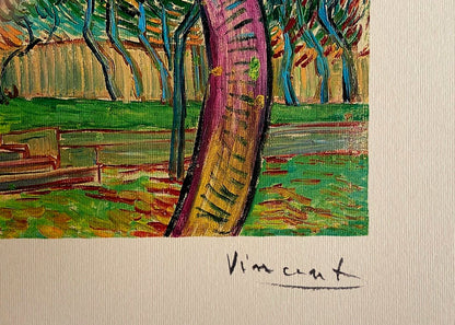 Vincent Van Gogh Museum Lithograph From A Painting Coa Signed Paul Klee Czanne