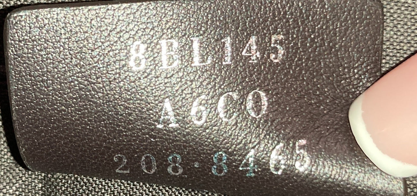 Fendi By The Way Satchel Leather With Zucca Embossed Detail Mini