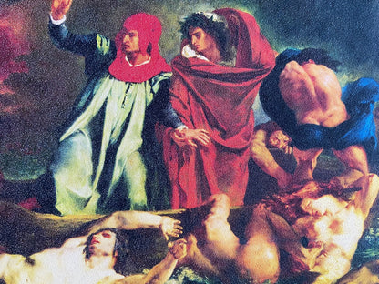 Eugne Delacroix, Lithograph 1968, 1100 Ex