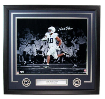 Nick Singleton Autographed 16X20 Photo Penn State