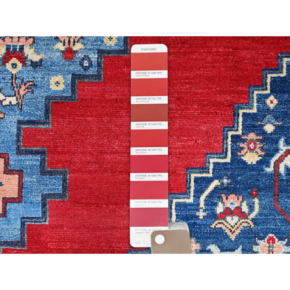 8'10"X12' Tomato Red Afghan Heris Seeripe Bakshaish Design 100% Wool Rug
