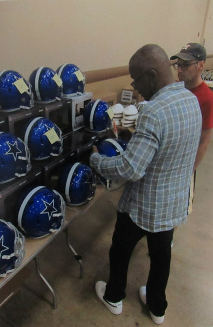 Tony Dorsett Hof Cowboys Signed Full Size Flash