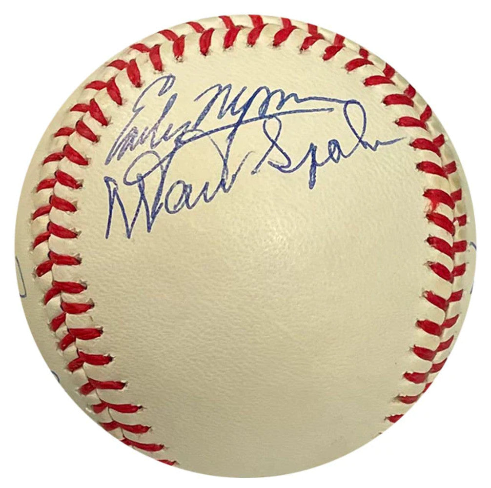 300 Win Club Autographed Baseball (Psa)