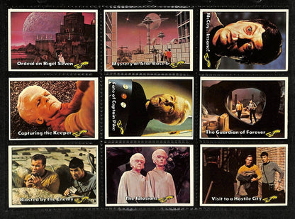 1976 Topps Star Trek Complete (88) Card Set With Stickers (22) 197416