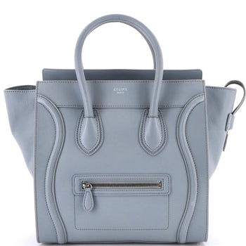 Celine Luggage Bag Smooth Leather Mini