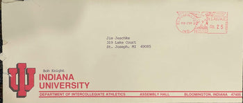 Bobby Knight Autographed Indiana University Letter (Jsa)