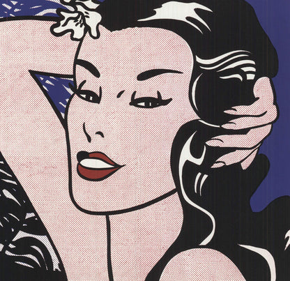 Roy Lichtenstein Little Aloha " Offset Lithograph Pop Art