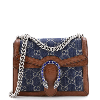 Gucci Dionysus Bag Gg Denim Mini