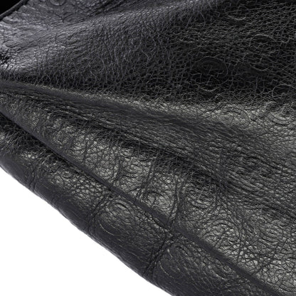 Gucci New Ladies Web Hobo Guccissima Leather Medium