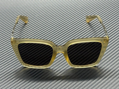 BURBERRY BE4473U 419873 Yellow Dark Brown Women's 52 mm Sunglasses