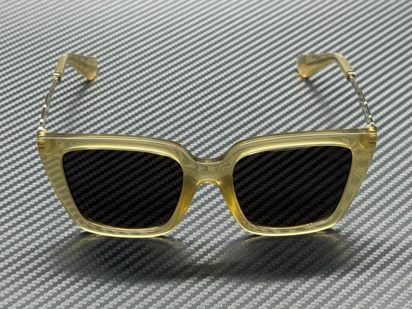 BURBERRY BE4473U 419873 Yellow Dark Brown Women's 52 mm Sunglasses