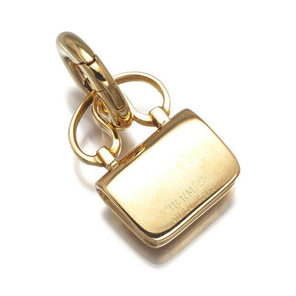 Hermes Pendant Constance Charm 18K 750 Yellow Gold