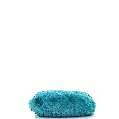 Bottega Veneta Bv Jodie Hobo Intrecciato Suede Teen