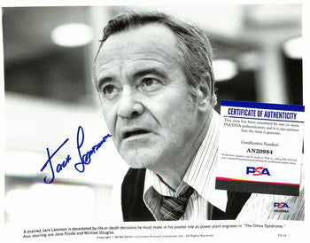 Jack Lemmon Signed/Auto 8X10 Photo 