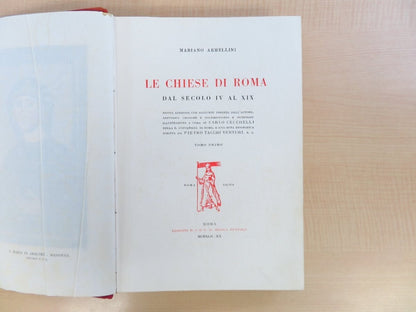 Armellini Le Chiese Di Roma Dal Secolo Iv Al Xix
