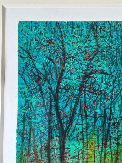 Jean Carzou Lithograph "Versailles, Le Bassin De Crs" 1995 Signed Numbered Coa