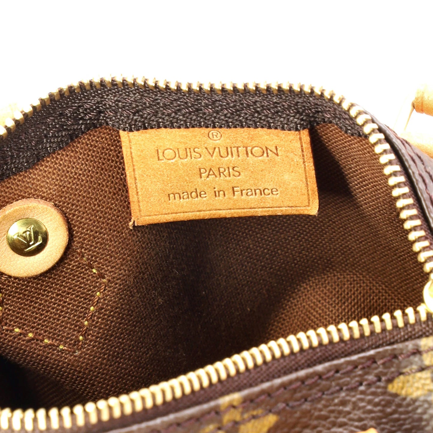 Louis Vuitton Speedy Mini Hl Handbag Monogram Canvas